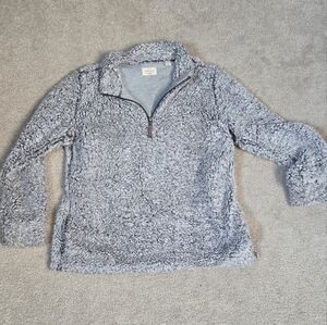 Weatherproof Vintage Half Zip Sweatshirt Gray Size XXL
